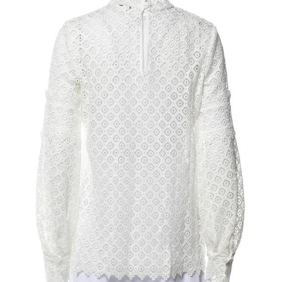 IRO
Lace Pattern Mock Neck Blouse - Picture 4 of 6